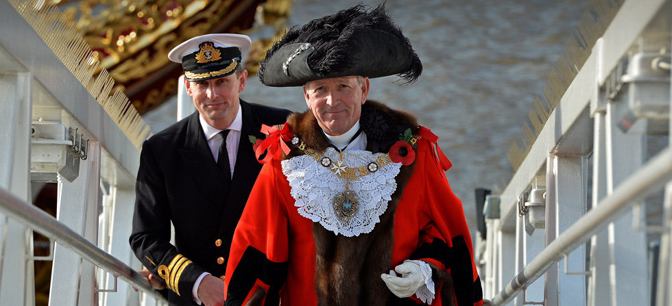 CityandLivery's tweet photo. #CityFact The military march ‘The Garb of Old Gaul’ (Slow March of the Scots Guards) is played as part of the ceremonial salute when the Lord Mayor of London boards a Royal Navy ship within the riparian limits of the City of London https://t.co/SupBS5iurt https://t.co/1ZxkRjp2yf