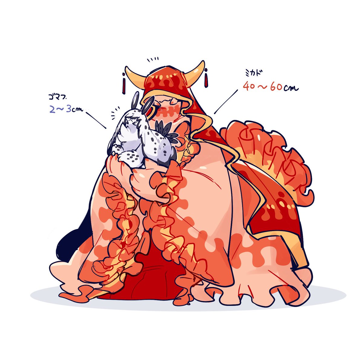 sannota272's tweet image. ミカドウミウシ(仮)とゴマフビロードウミウシ(仮)。サイズ差は良い。