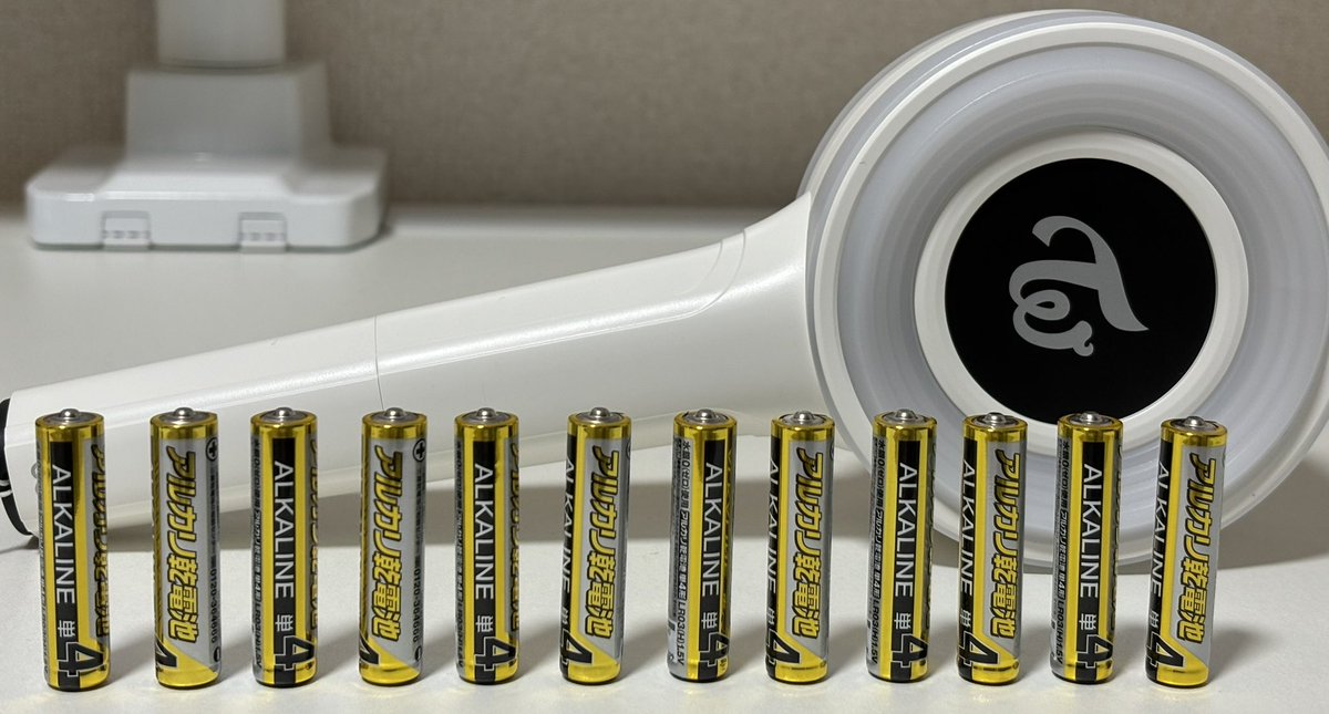 それでは最後に紹介します‼️
今回READY TO BE SPECIALでペンライトに明かりを灯してくれた乾電池の皆さんです‼️