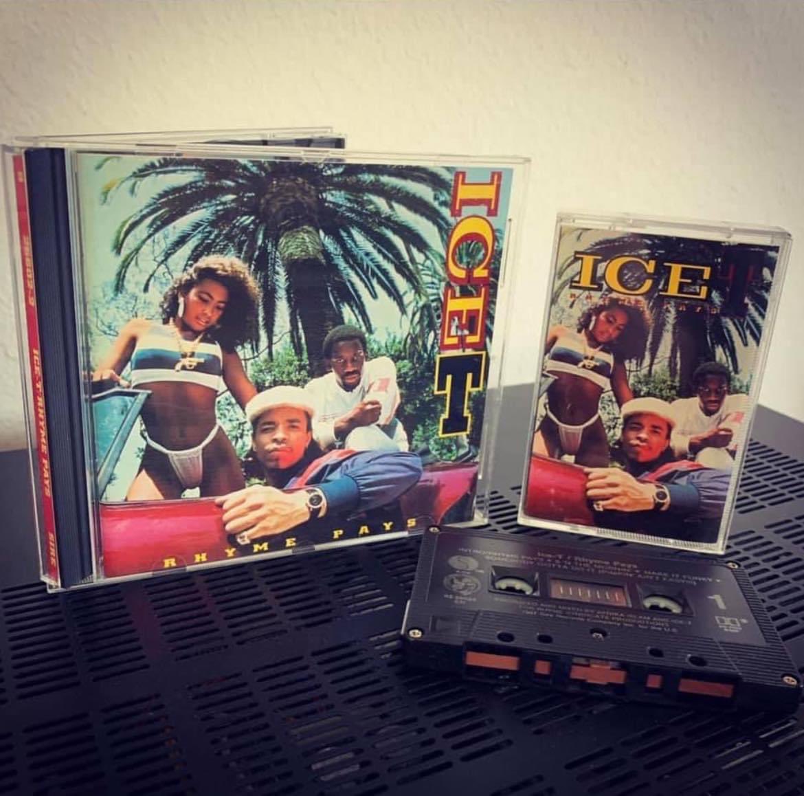 OfficialLadyPun's tweet image. #iceT #icecoldfact @FINALLEVEL dropped his debut album “Rhyme Pays” today 1987. The classic “6 in the Morning” put Ice on the map!!! It was the rhyme that definitely paid and paved a way for West Coast Hip Hop.#SupportisFree