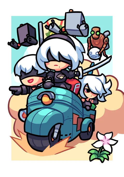 been watching the nier anime again 