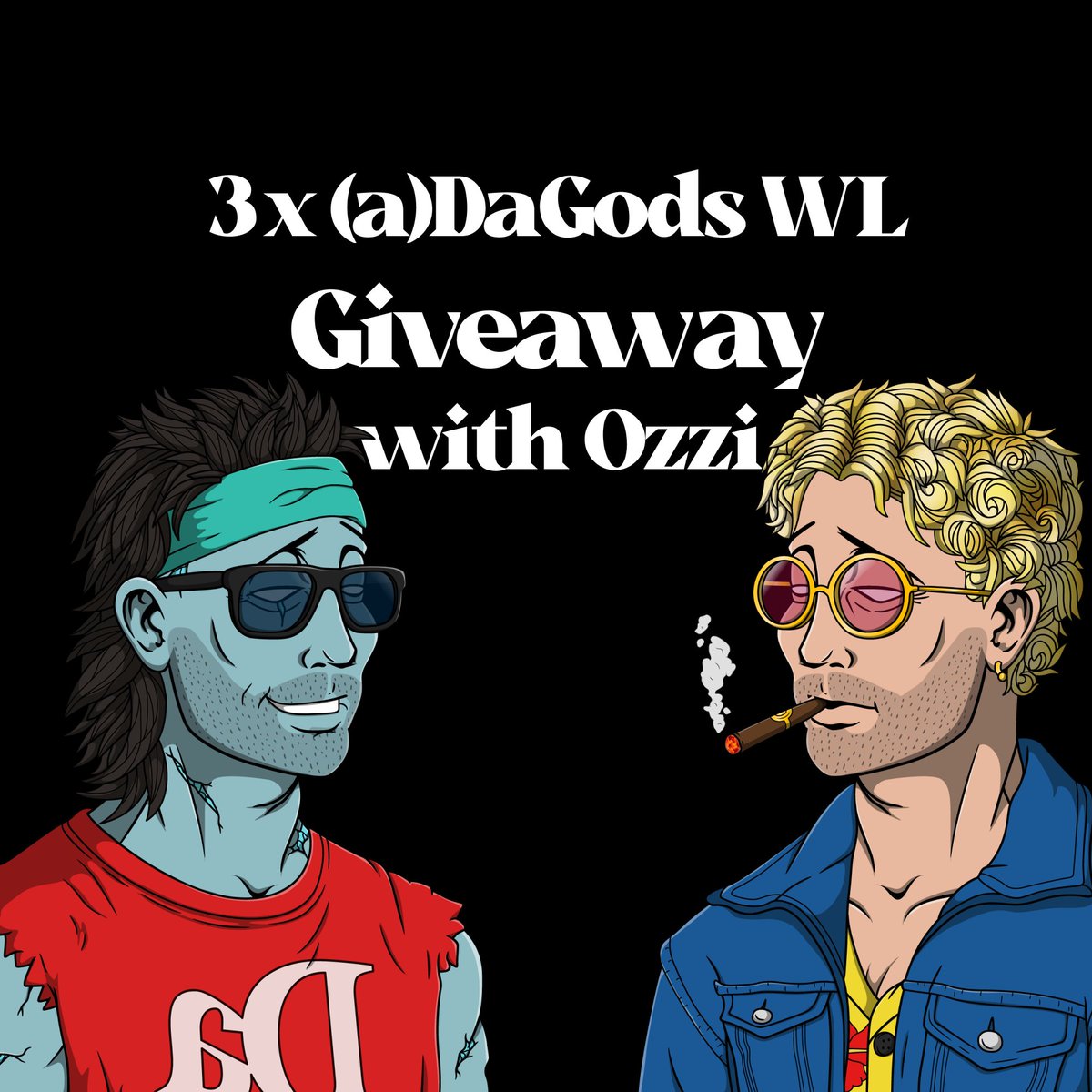 Giveaway Sunday today!!

<a href="/AdaGods_/">AdaGods</a> just gave this spots for you guys

U know the drill...

Follow <a href="/Just_Ozzi/">Ozzi 🇵🇹</a> and <a href="/AdaGods_/">AdaGods</a> 

Like and RTT, tag some friends and good luck 🍻🫡