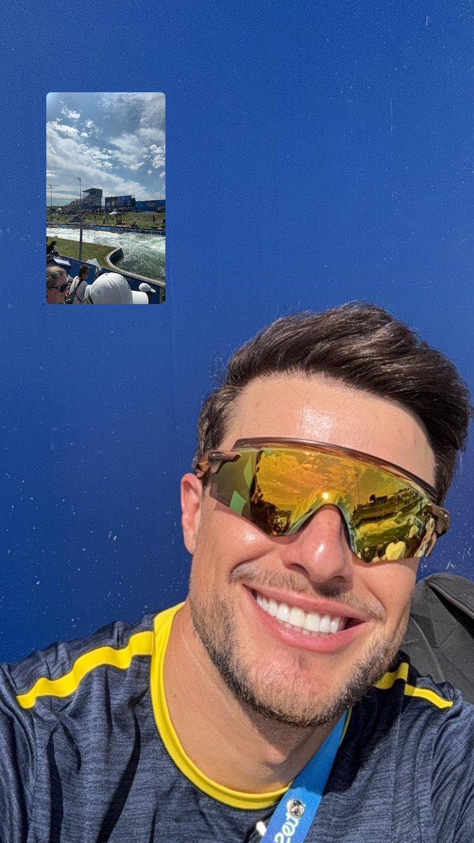 O sol resolveu aparecer, como a canoagem fica mais bonita com o diazaaaao assim! 👌🏼