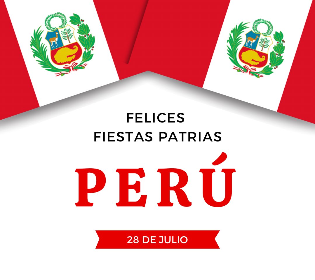 🇵🇪 En este 203 aniversario de nuestra independencia, recordamos con gratitud a quienes lucharon por nuestra libertad. Que esta fecha nos inspire a trabajar unidos por un Perú más justo y próspero. ¡Viva el Perú!
