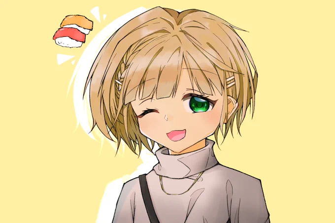 今まで描いたアキくんの絵並べてみると描き方違いすぎるな