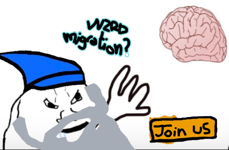 0xGrug's tweet image. Bro, join us, we gonna migrate #wzrd soon
discord.com/invite/k3Pxw6Hw