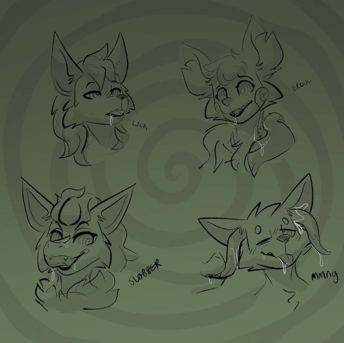 Slobbered friends~ do you recognize them?