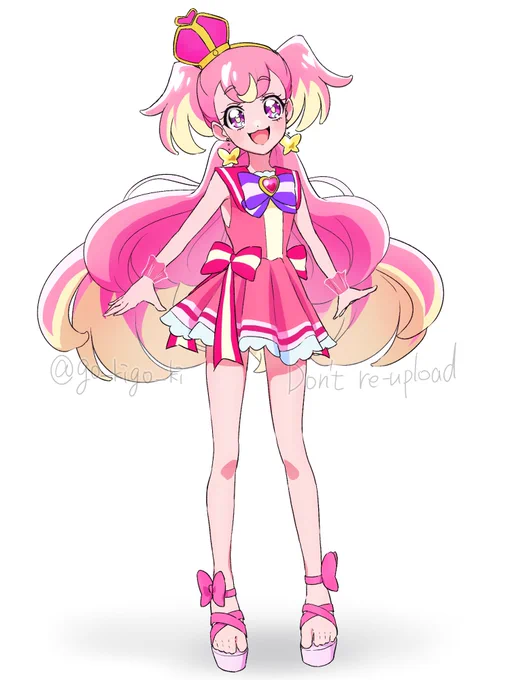 プリキュアも夏服導入しな 