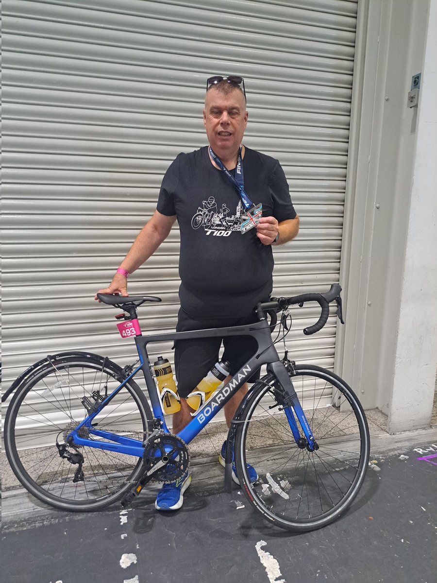 KMSummerfield's tweet image. London Triathlon done in 2 hours 31 minutes 41 seconds 🥵