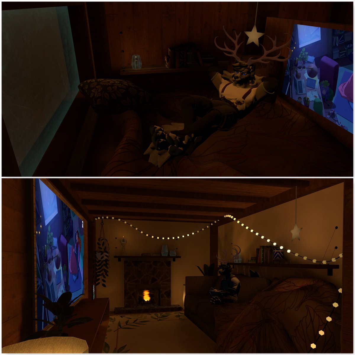 WolfoShi's tweet photo. Nice Cozy world.
RaFimyu's Cozy Lodgec By  @Rafimyu_ |Thk's !!!]
https://t.co/lJjGNQ7r2a
46.75 MB - Cross-Platform - C20
https://t.co/pORysjLaAr

#VRC #VRChat #VRChat_world紹介 #VRChatPhotography #VRChat_World #vrexplorer #MadeWithVRChat #VR https://t.co/wrk5cNy0sl