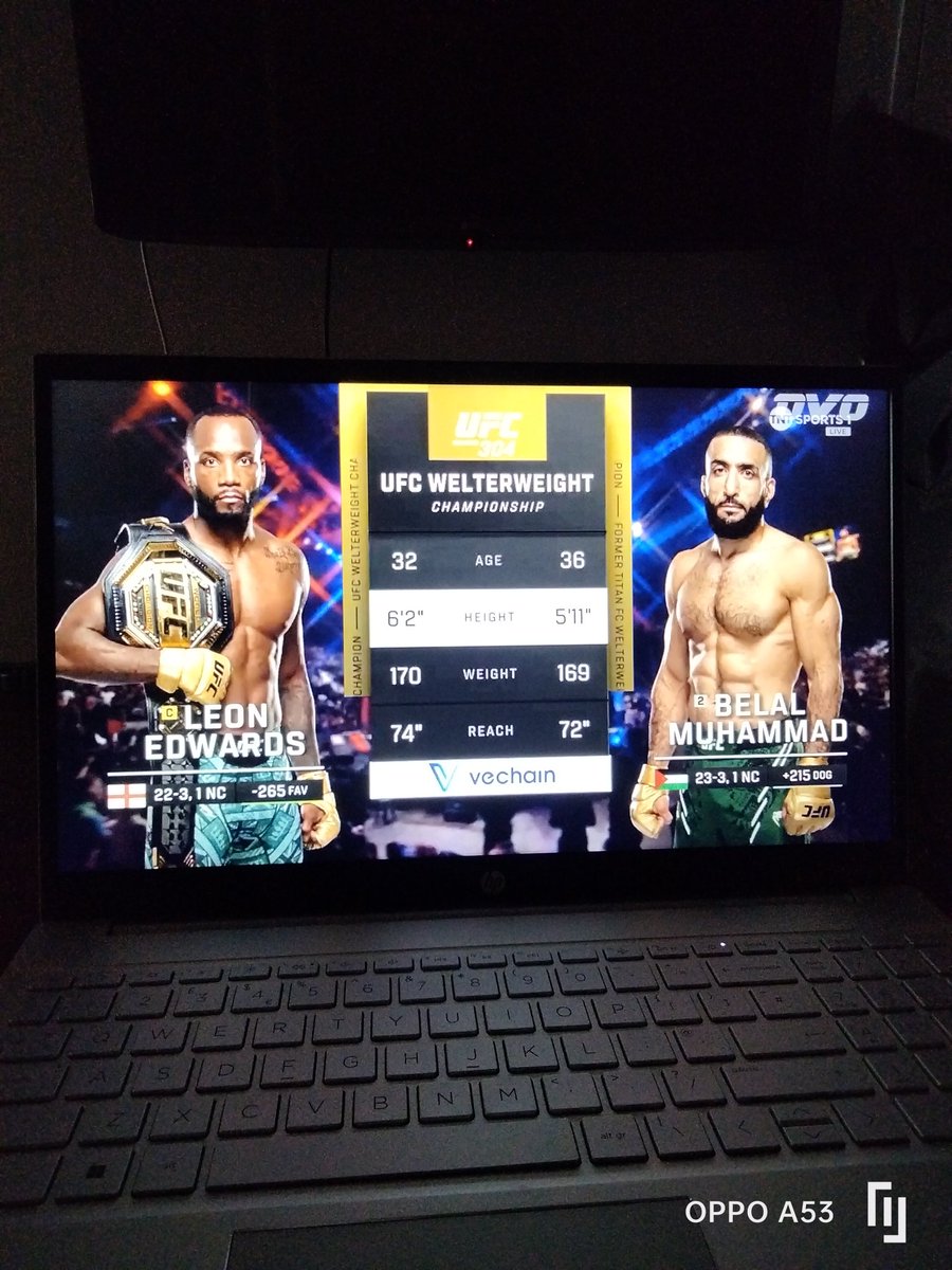 Mdsaeedansari91's tweet image. Belal Muhammad vs Leon Edwards