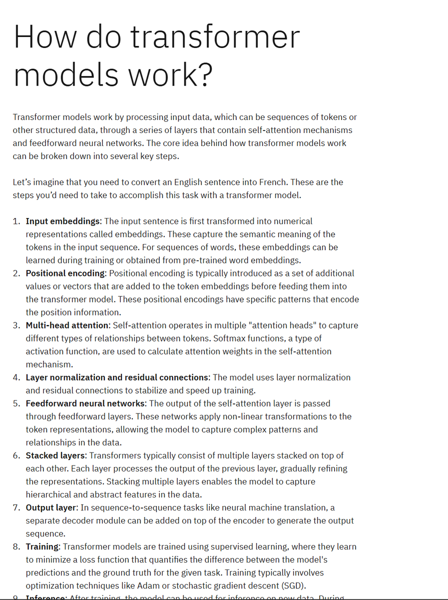Prakkks_'s tweet photo. #LSPPDay58 
Today, I learn Transformer models in AI. They revolutionize NLP by using self-attention mechanisms, allowing for parallel processing and handling long-range dependencies. #LearningWithLeapfrog #60DaysOfLearning2024
@lftechnology https://t.co/vpkn3KdceO