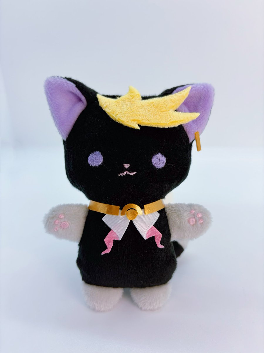 mitohachi's tweet photo. nyamino💜🐱💜
 #YaminoArt #自作ぬい https://t.co/qHnts4G42E