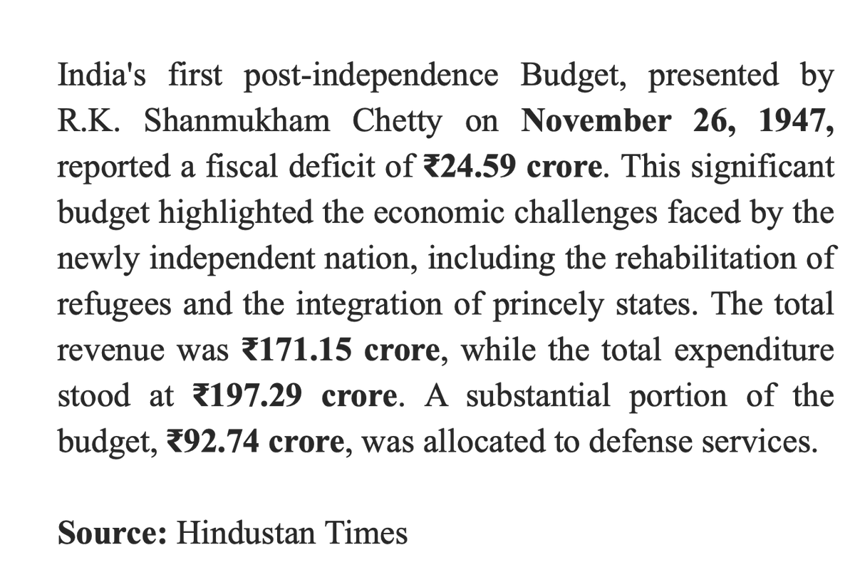 financepulse_3's tweet photo. ๐ฅ Fun Fact about the Indian Budget! ๐ฅ #Budget2024 #BudgetHistory #EconomicTrivia https://t.co/P9qQhkY0Km