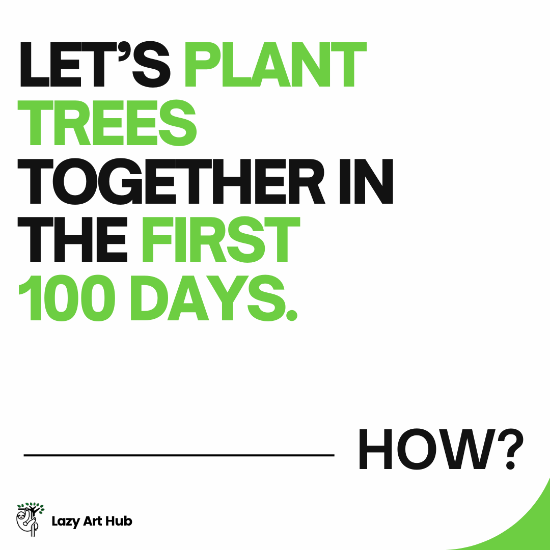 Let's plant trees together in the first 100 days, how?

💚🦥

For each collection that reaches a total volume of 1 ETH or more in the first 100 days, we will plant a tree for our planet. With your contributions, we are protecting and strengthening our nature together.