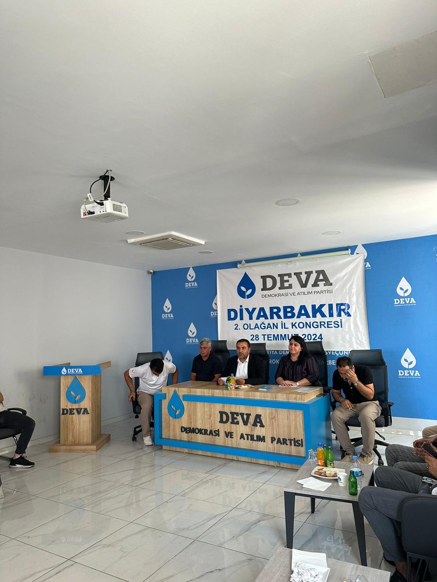 📌Deva Partisi Diyarbakır 2. Olağan il Kongremizi bugün gerçekleştirdik.

Seçilen il başkanımız <a href="/remzikaymakk/">Remzi Kaymak</a> ve yönetim kurulu üyelerimize başarılar dilerim.💧🌱
#YenidenDeva
#DiyarbakiraDeva 
<a href="/alibabacan/">Ali Babacan</a> <a href="/devapartisi/">DEVA Partisi</a>