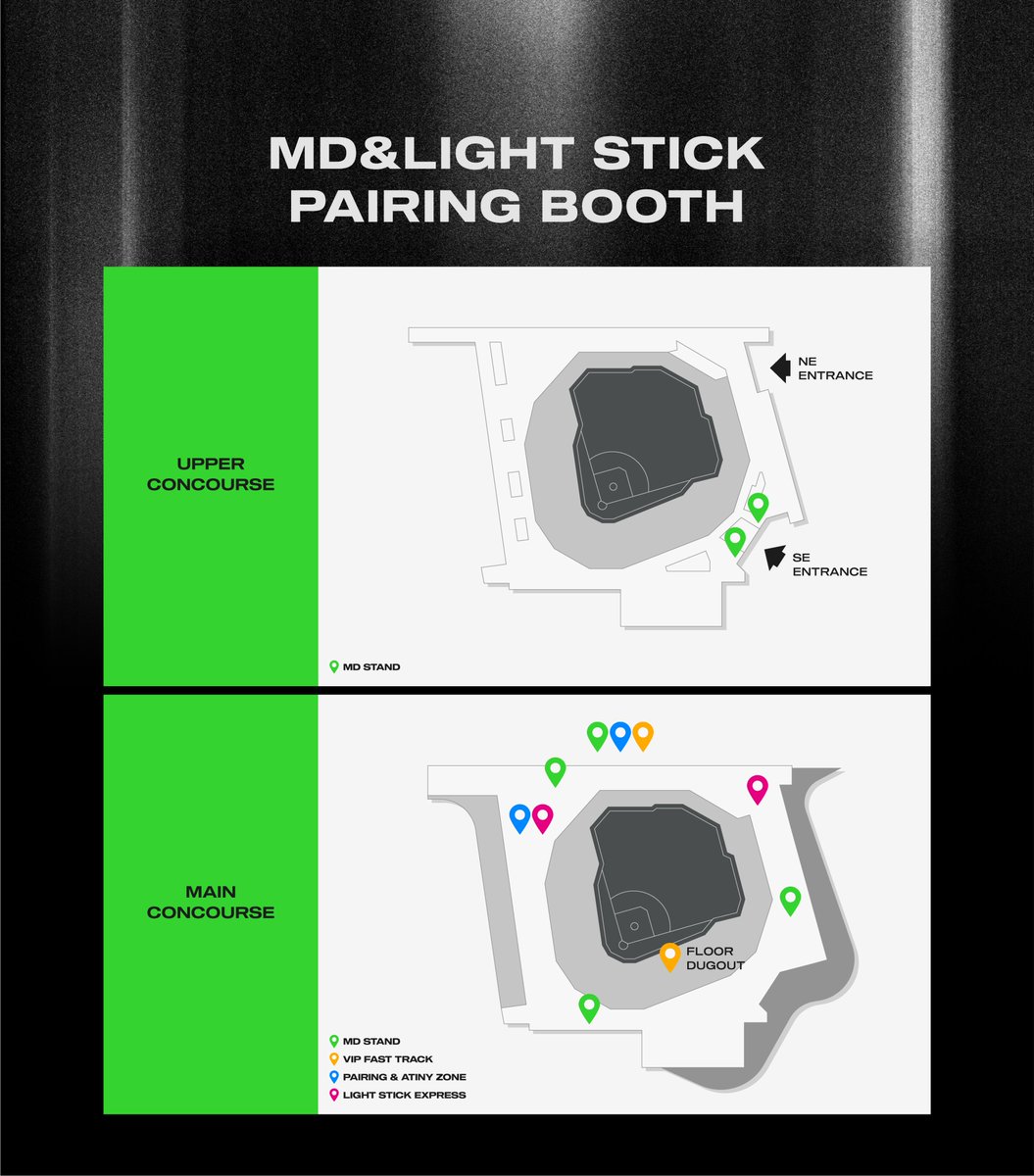 ATEEZ [TOWARDS THE LIGHT : WILL TO POWER] 

🌟GLBOE LIFE FIELD VENUE INFO🌟

📌Opening Hours
29th. JULY
MD: 12:00~22:30
PAIRING: 1400:~20:00
ATINYZONE: 14:00~19:30

📢MD Sales: ateezgoods.com
📢Light Stick Pairing: ateezlightiny.com

#ATEEZ #ATINY #LIGHTINY