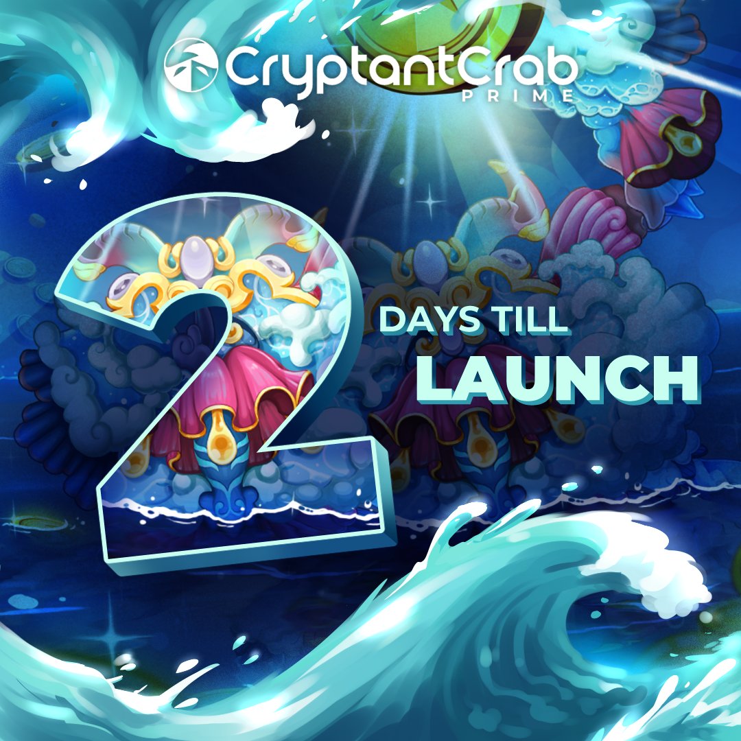 CryptantCrab's tweet image. T-minus 2 days until the portal to the new realm opens!

Don't forget to free mint your Crab Badge NFT at cryptantcrab.io/pre-registrati….

#GameFi #PlayAndEarn #PlayToOwn