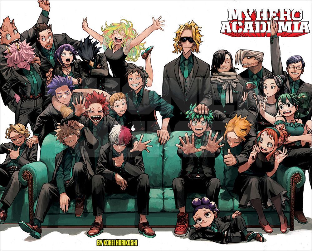 Heroes go above and beyond, even if it’s not asked of them. 

Read My Hero Academia, Ch. 429 in Shonen Jump for free! buff.ly/3zUIQhQ