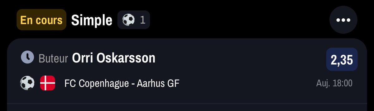 Fun buteur  💰

➡️ Orri Oskarsson  <a href="/2/">A 2-loop</a>.35 🍀

Mise conseillez de 1,5% 

Le like qui montre que tu soutient ❤️
25 Paysafecard a gagner parmis les RT si il plante ! 🎁

#TeamParieur #Concours #Giveway