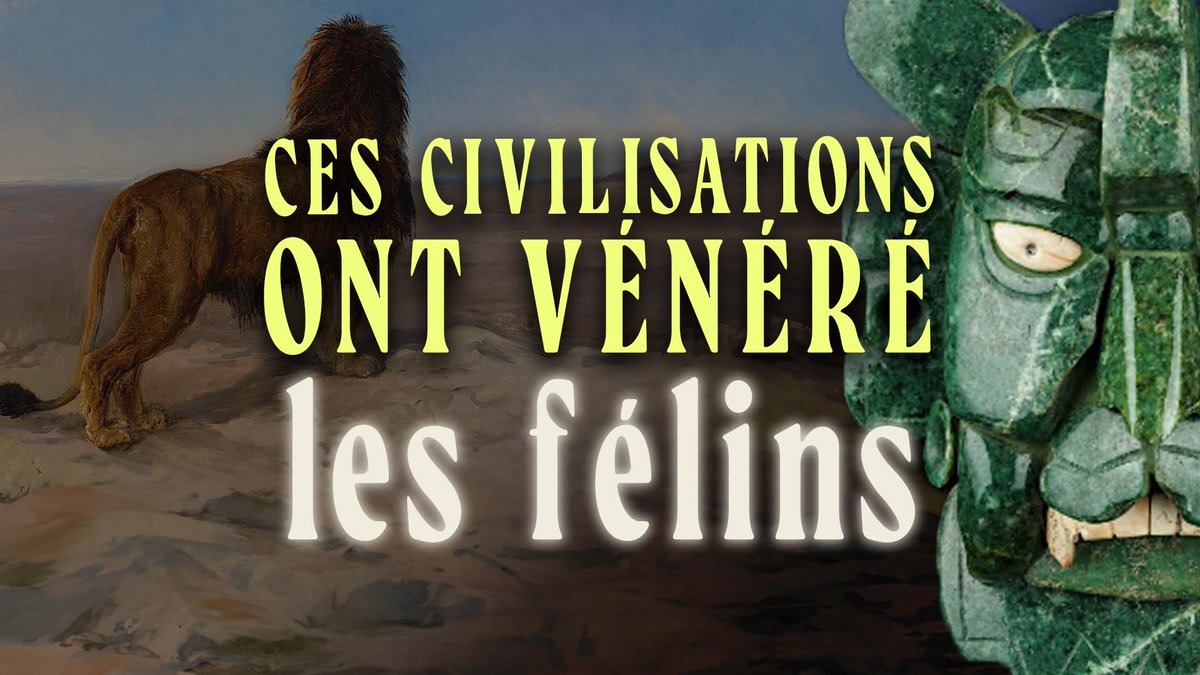 🌍NOUVELLE VIDÉO🐅#Histoire

Quelles significations les civilisations antiques donnaient aux félins ?
Ça change des J.O, c'est chill,  et on voit des objets archéologiques qui claquent 👉 youtube.com/watch?v=OMeUks…
