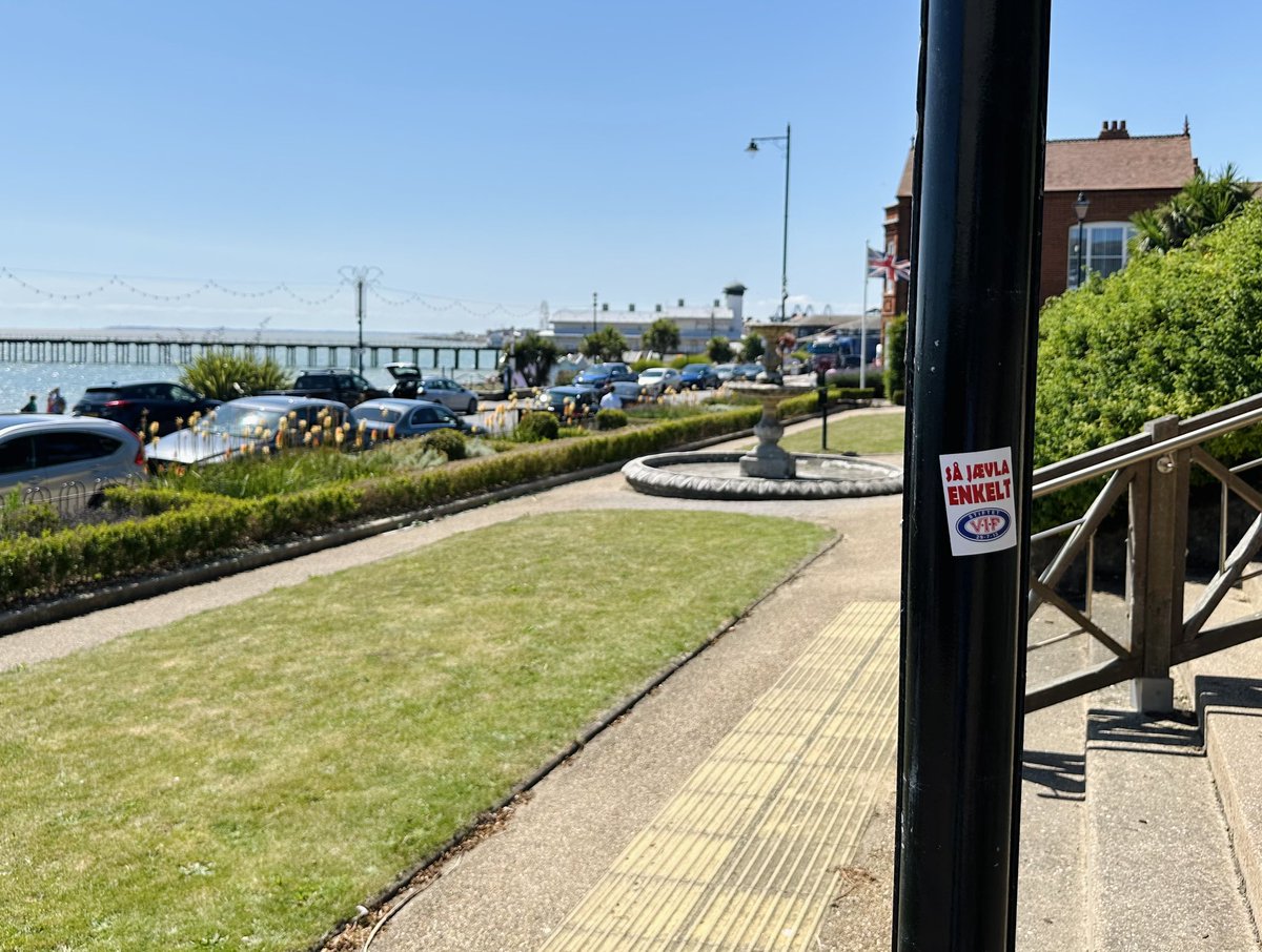 Så jævla enkelt med britisk beach life