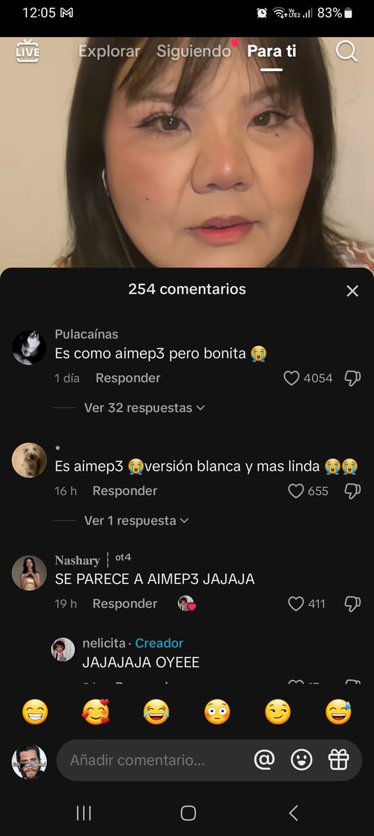 maaIIIsc_'s tweet photo. Me llegan a decir q me parezco a aimep3 y me mato https://t.co/4NXBBUpPdl
