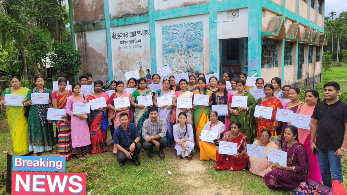 Glimpses of the Training programme on "Role of Women in Tackling drug menace" from 8th to 10th July 2024 at @Chandipur RD Block under @Unakoti district with SHGs &amp; NGOs members.
<a href="/DrManikSaha2/">Prof.(Dr.) Manik Saha</a> <a href="/cstripura/">CS Tripura</a> <a href="/tripura_cmo/">CMO Tripura</a> <a href="/NMBA_MSJE/">Nasha Mukt Bharat Abhiyaan</a> <a href="/DMUnakoti/">DM Unakoti</a> <a href="/tinkuroybjp/">Tinku Roy (Modi ka Parivar)</a> <a href="/trlm_dmmu/">TRLM- UNAKOTI</a>