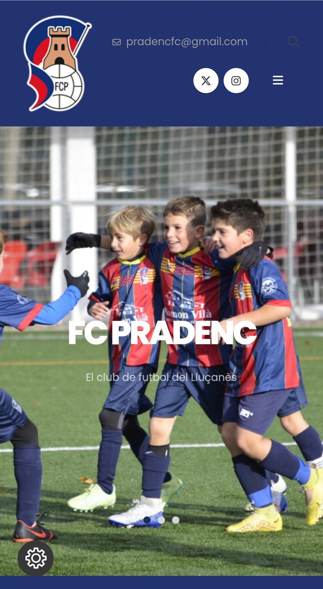 FCPRADENC's tweet photo. 🖥️✨Avui estrenem una nova pàgina web!
Us animem a donar-hi un cop d'ull i a dir-nos què us sembla! 😉

https://t.co/uJTrGVfMem https://t.co/CT9fWCO4h3