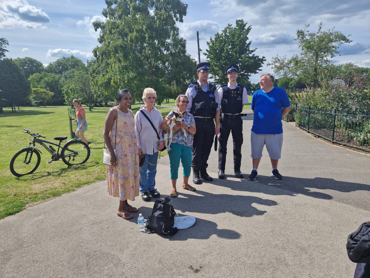 28.07.2024
SNT, Harrow Rec, Headstone Manor users &amp; Councillors
Walk &amp; Talk event held at Harrow Recreation Ground to discuss any issues occurring within the Headstone Ward