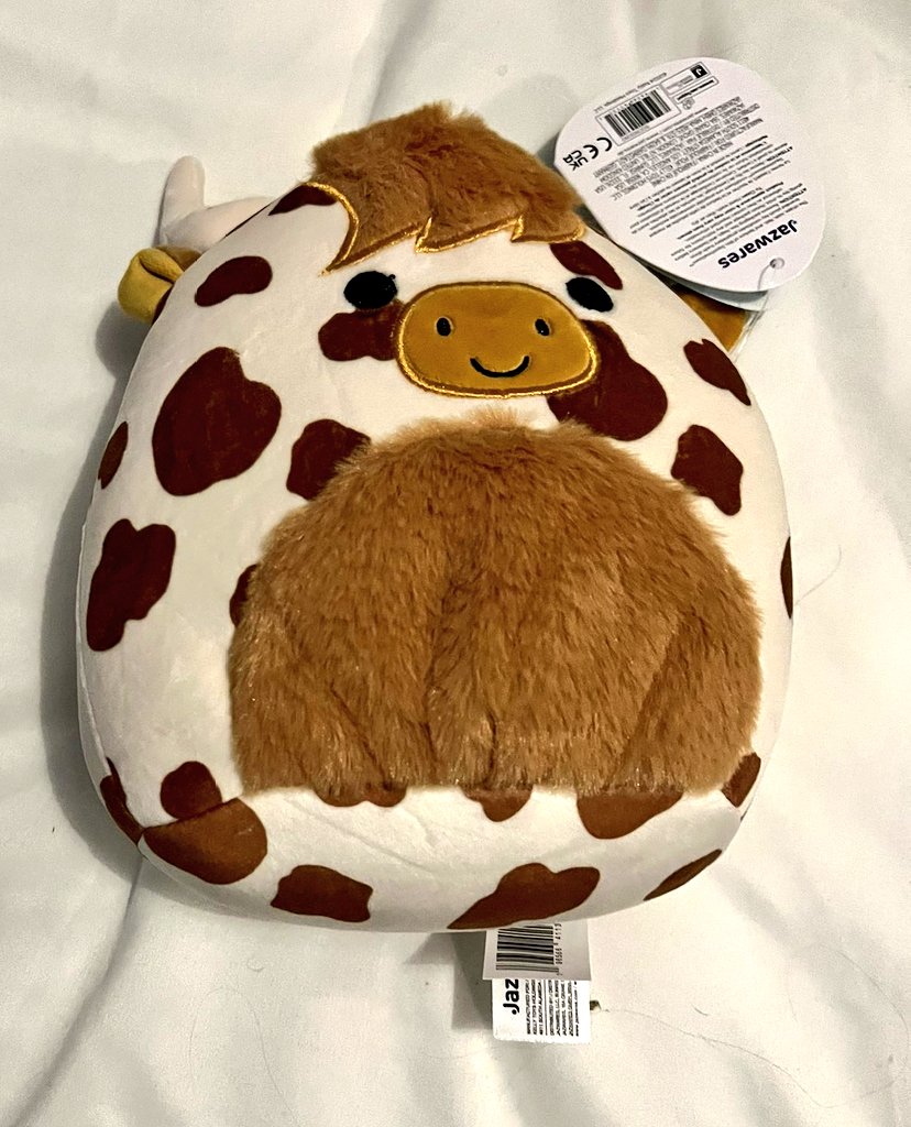 Nightowl400's tweet image. Lot 9Z

Kindly donated by @karen73984451

Starting bid of £10.00 please 🙏 

Highland cow lovers this is for you!
Squishmallow and single duvet cover, both with Highland cow design 

Please Tweet all bids to @Buddybear115 include the Lot Number and #TeamZay 
Pls bid generously 🙏