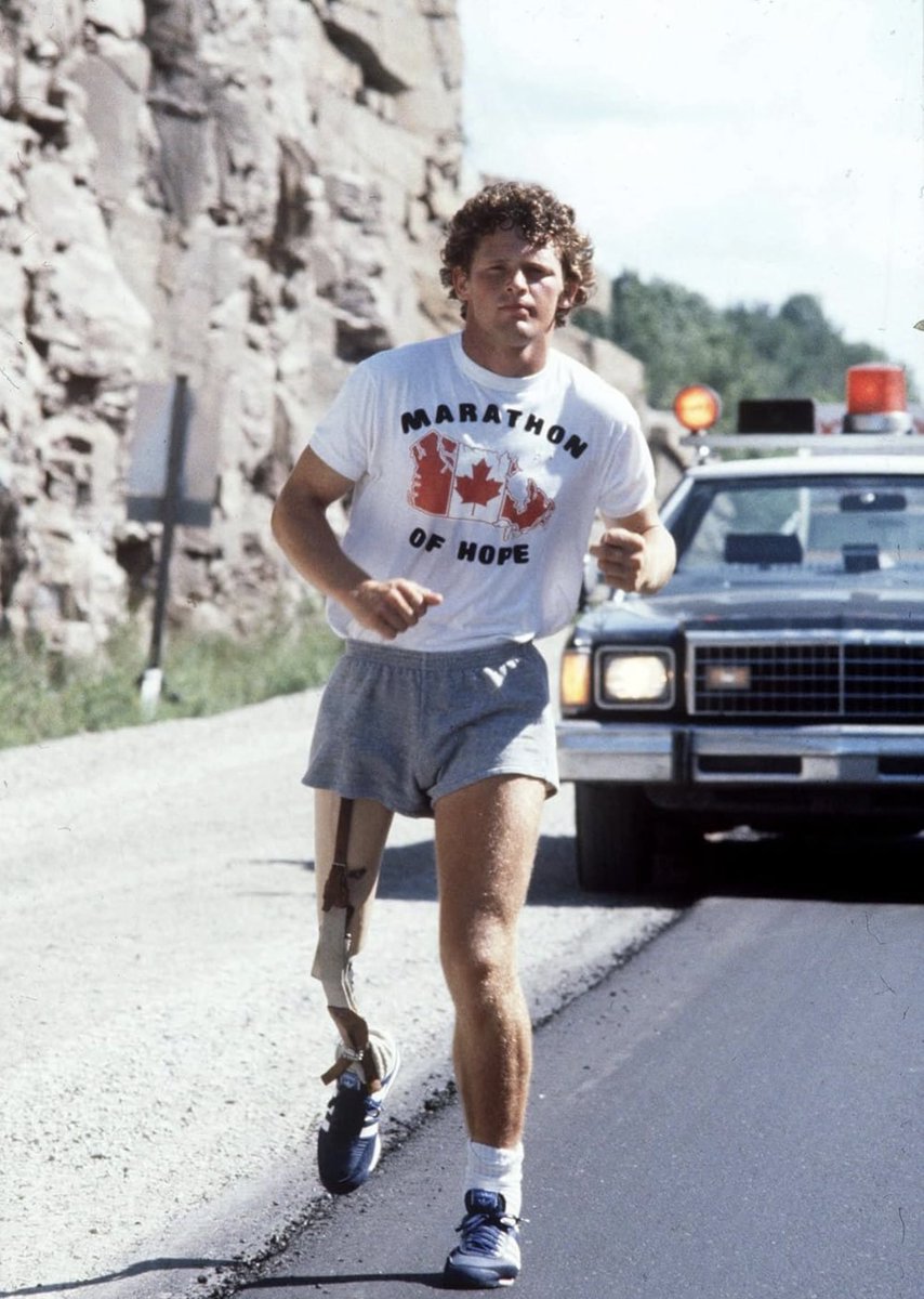 Today would have been Terry Fox’s 66th birthday. Happy birthday, Terry ❤️

A true Canadian hero 🇨🇦🐐