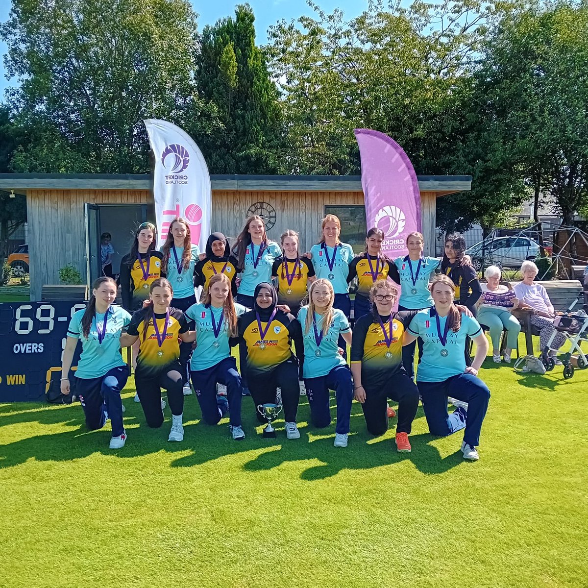 🏆🙌 Congratulations to <a href="/ekcricket/">Anderson East Kilbride CC</a> - winners of the inaugural Women's Challenger Cup against <a href="/GrangeCC/">Grange Cricket Club</a> at Brechin! 
#choosecricket
