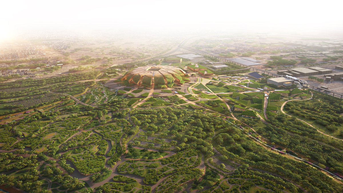 Saudi_Gazette's tweet photo. #Saudi authorities reveal plans to build the massive King Salman Stadium by 2029, boasting 92,000 seats over an area exceeding 660,000 sqm in Riyadh. https://t.co/HlNqFwG6lO