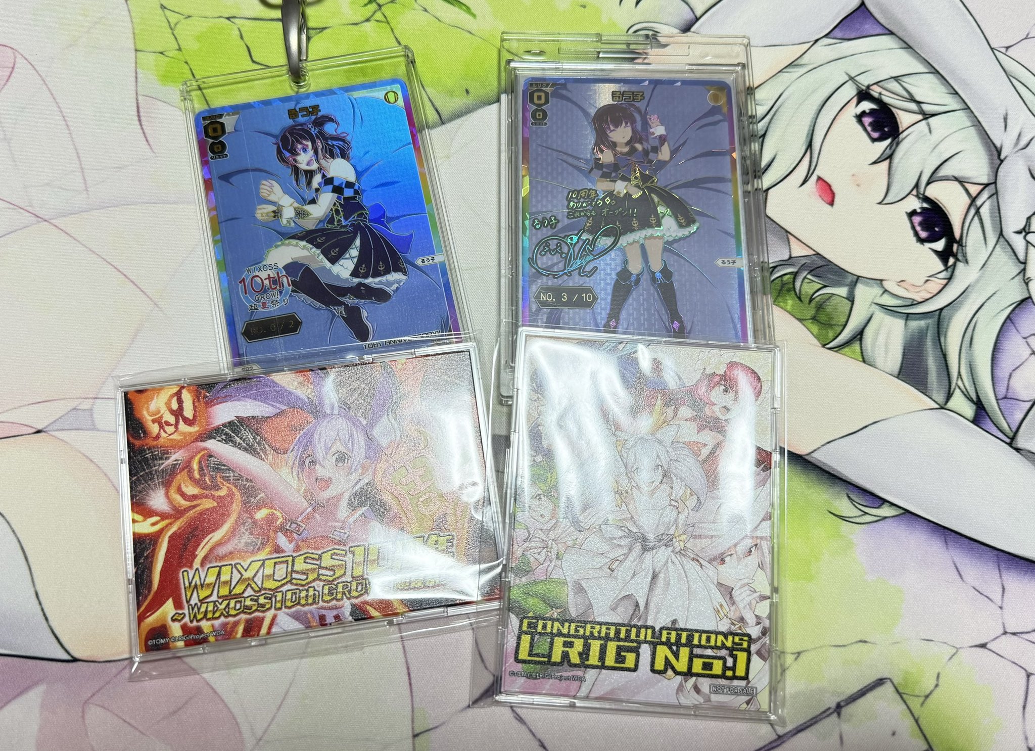 ウィクロス WIXOSS WX24-P3 LR 今昔之感 栄耀栄華 名1枚 柔かい