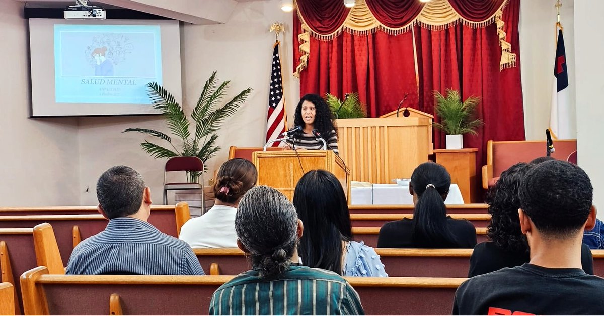 Agradecemos a nuestra hermana Jarima Omar por compartir un mensaje especial a nuestros jóvenes durante la Sociedad de Jóvenes sobre cómo superar la ansiedad. ¡Recordemos la promesa de 1 Pedro 5:7!

#IglesiaAdventista #Adventistas #JovenesAdventistas