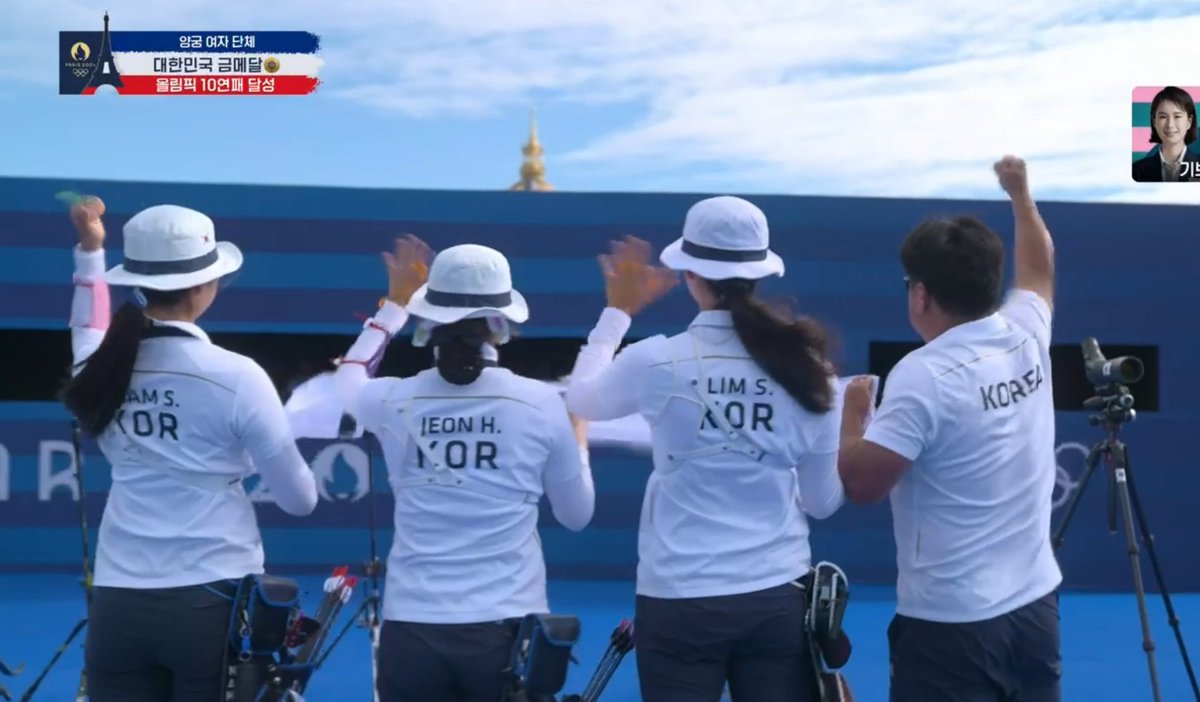 올림픽 10연패가 무슨 뜻이야!!!! 똑바로 말해!!!!! 40년동안 한국을 이긴 나라가 없다는 거 잖아!!!!!!!! 야!!!! 날씨 최고로 좋다!!!!!!!!!!!