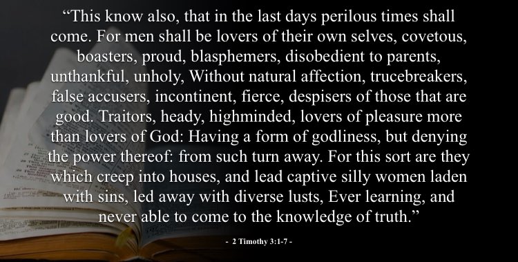 MosqueMaryam's tweet photo. “This know also, that in the last days perilous times shall
come.”—- Timothy 3:1-7
@minishmael #NOISundays https://t.co/rj7laMUXfg