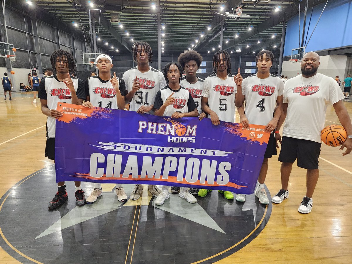 16u Division Champions at #CoachRicksTOC with #PhenomHoops 

Team Crews