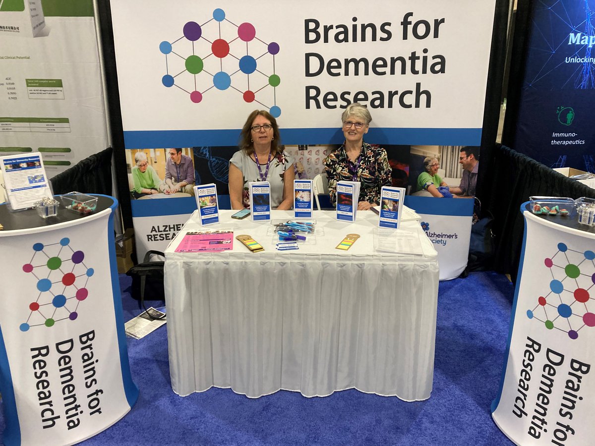 We are enjoying being in Philadelphia at #AAIC24. Stop by Brains for Dementia Research, Booth 642, for a chat about assessment data, brain tissue, iPSC's and how we can support your research.