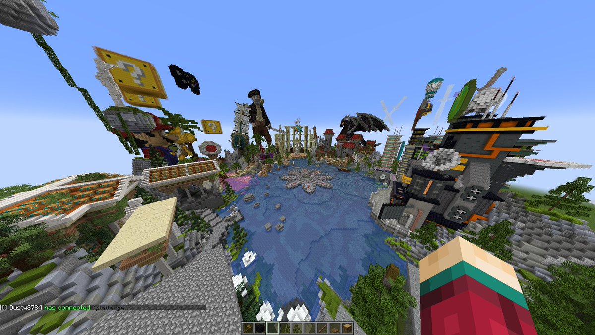 Adsson9's tweet image. 💥Arcade hub made for polish server, some assets from horace
#Minecraft #minecraft建築コミュ #minecraftclips #minecraftbuild #MinecraftServer #arcade