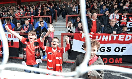 FCUnitedMcr's tweet photo. Our Under 18 Season Ticket is priced at just £21 - £1 a game!
Broadhurst Park a fun and safe environment for your young ones to watch football, with the bond between the players and terraces one which will stay with them forever.
#fanownedfootball
https://t.co/tWRwvkfK2O https://t.co/nAFb6T6naX