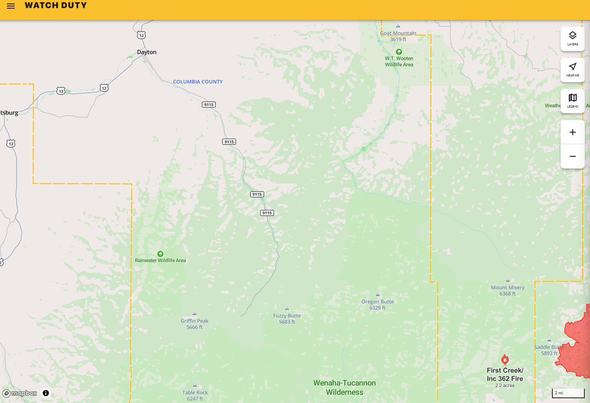 Indirect Line #FirstCreekFire/#Inc362Fire 3/6 All primary lines on the fire continue ...