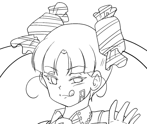 今日もペン入れ
落書きもしようかな 