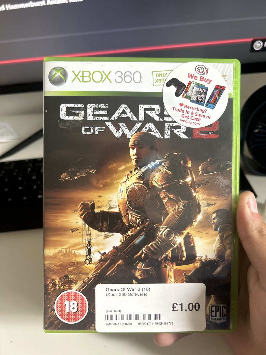 properscaryy's tweet photo. I wanted the Golden Lancer…
#GearsOfWar #GoW2 https://t.co/Us3XogdESL
