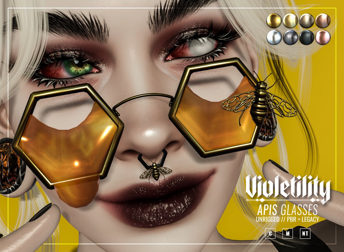 Violetility's tweet photo. New and 25% off at The Warehouse Sale! Unrigged, PBR (with legacy fallbacks), and modifiable. #SecondLife 
SLurl: https://t.co/4TUehP9IL5 https://t.co/RNpsOTedCv