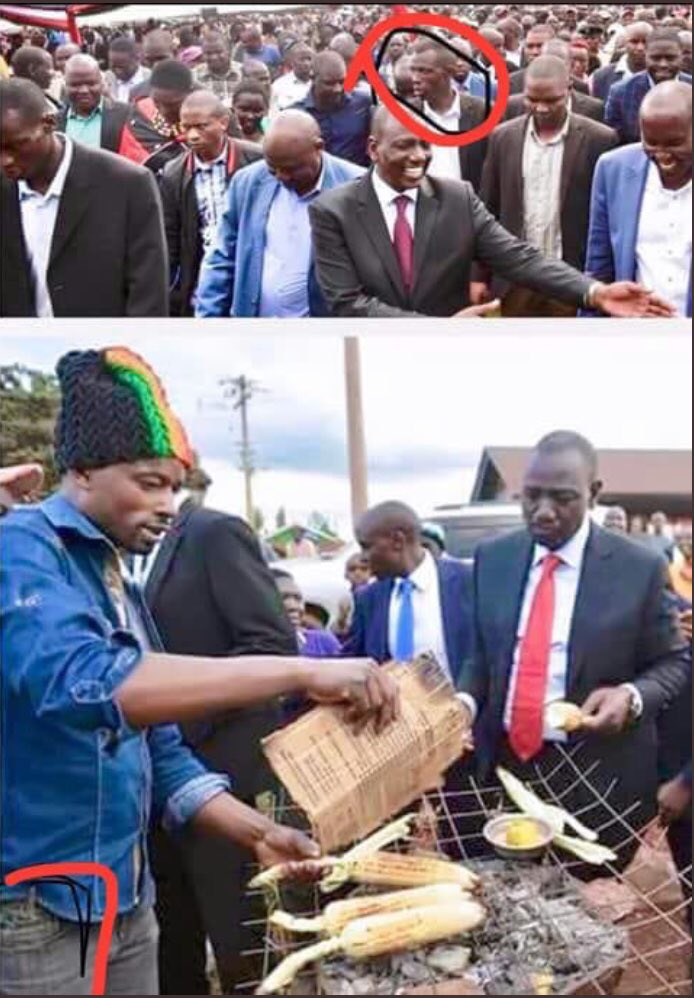 05BM44's tweet photo. Not so long ago we had Sgt David Koech as a mahindi choma vender to wsr.
Taxman ni hatar sana kwa huu mchezo wa taon. https://t.co/wn61TDm1wF