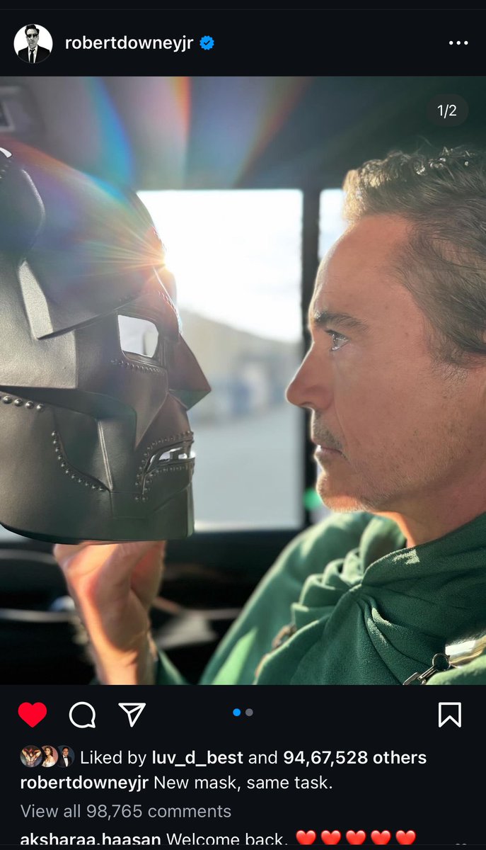 rikeey1101's tweet image. #SameTask #NewMask 

#RDJ will not be Villain 

Same task means he is superhero and he will be superhero

#RobertDowneyJr #TheRussoBrotgers 
#AvangerTheSecrateWar #JoeRusso #AnthonyRusso