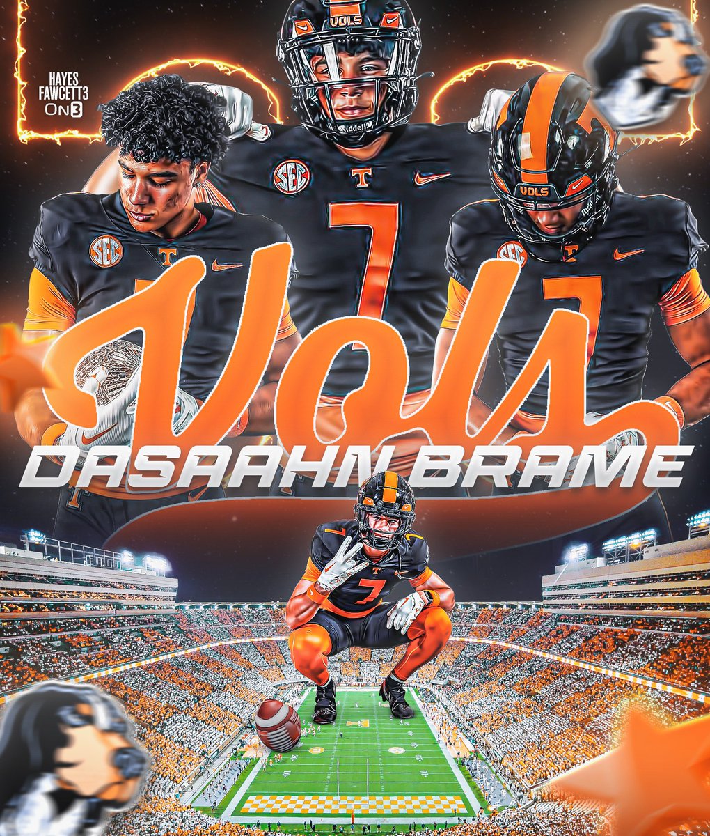 Hayes Fawcett (@hayesfawcett3) on Twitter photo BREAKING: Four-Star TE DaSaahn Brame has Flipped his Commitment from Oregon to Tennessee, he tells me for <a href="/on3recruits/">Follow @Rivals</a>
The 6โ6 230 TE from Derby, KS had been Committed to the Ducks since June
โRocky Top was home all along, Go Vols ๐โ
on3.com/db/dasaahn-braโฆ BREAKING: Four-Star TE DaSaahn Brame has Flipped his Commitment from Oregon to Tennessee, he tells me for <a href="/on3recruits/">Follow @Rivals</a>
The 6โ6 230 TE from Derby, KS had been Committed to the Ducks since June
โRocky Top was home all along, Go Vols ๐โ
on3.com/db/dasaahn-braโฆ