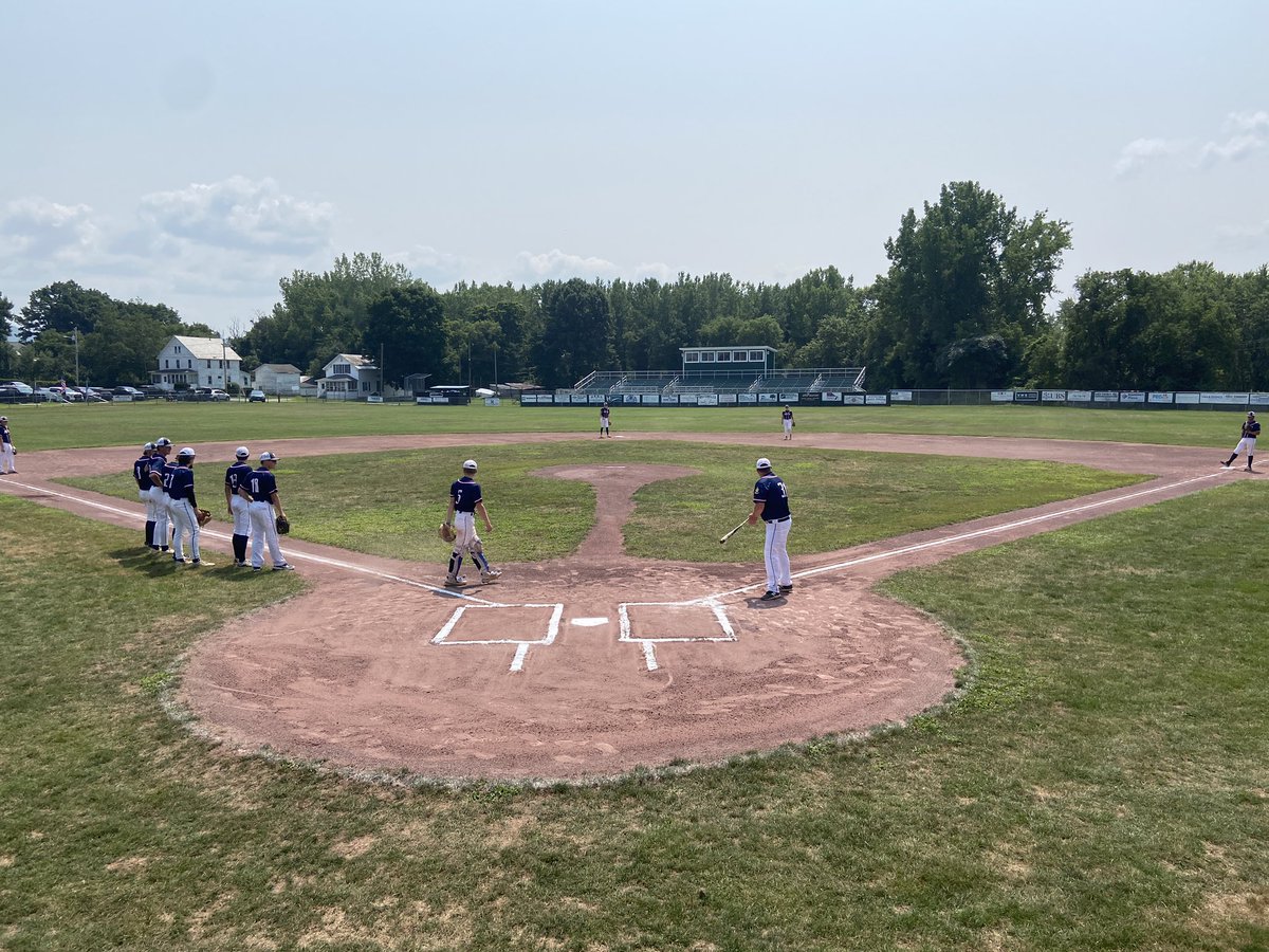 AAucoin_RH's tweet photo. Second day of the Legion tournament is underway. Two games happening at Castleton, while I’m at St. Peter’s for the two games here. First one is an elimination game between St. Johnsbury and Montpelier. #vtlegion https://t.co/HCDMDLZPkA